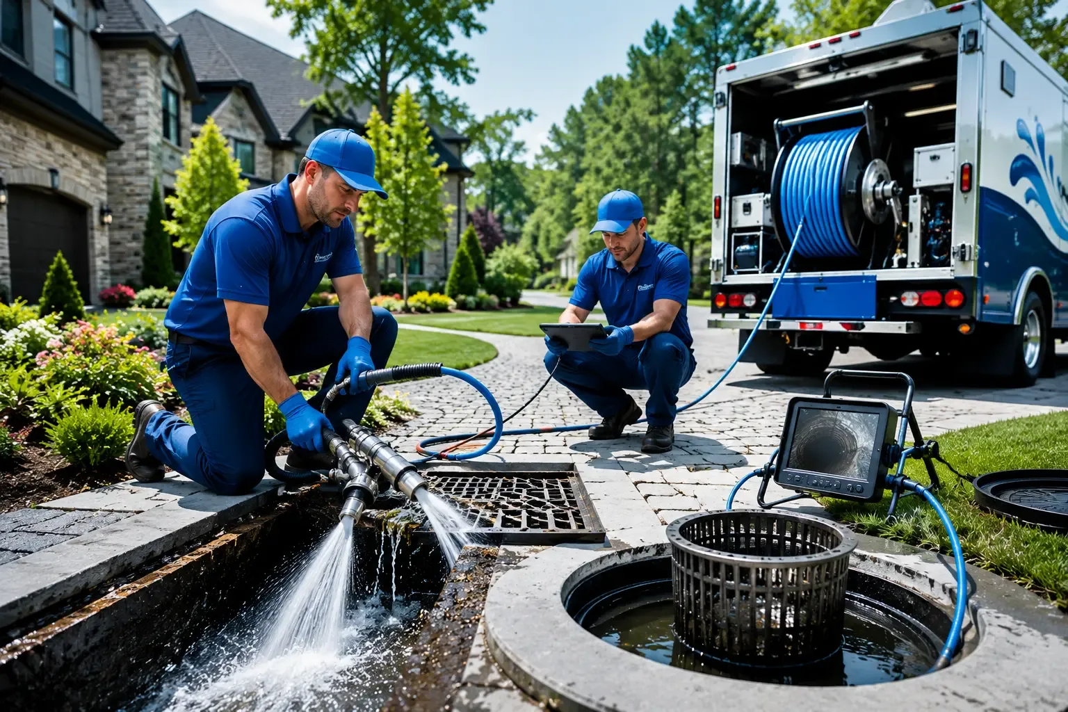 Local outdoor drain cleaning professionals in Oak City, UT
